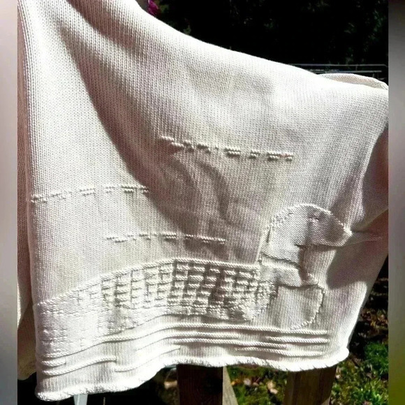 Brimwick Custom Knit Vintage Duck Cardigan Sweater Womens Size XL - Picture 2 of 8